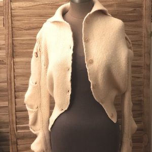 Mermaid From Fairy Land of Shells chunky sweater